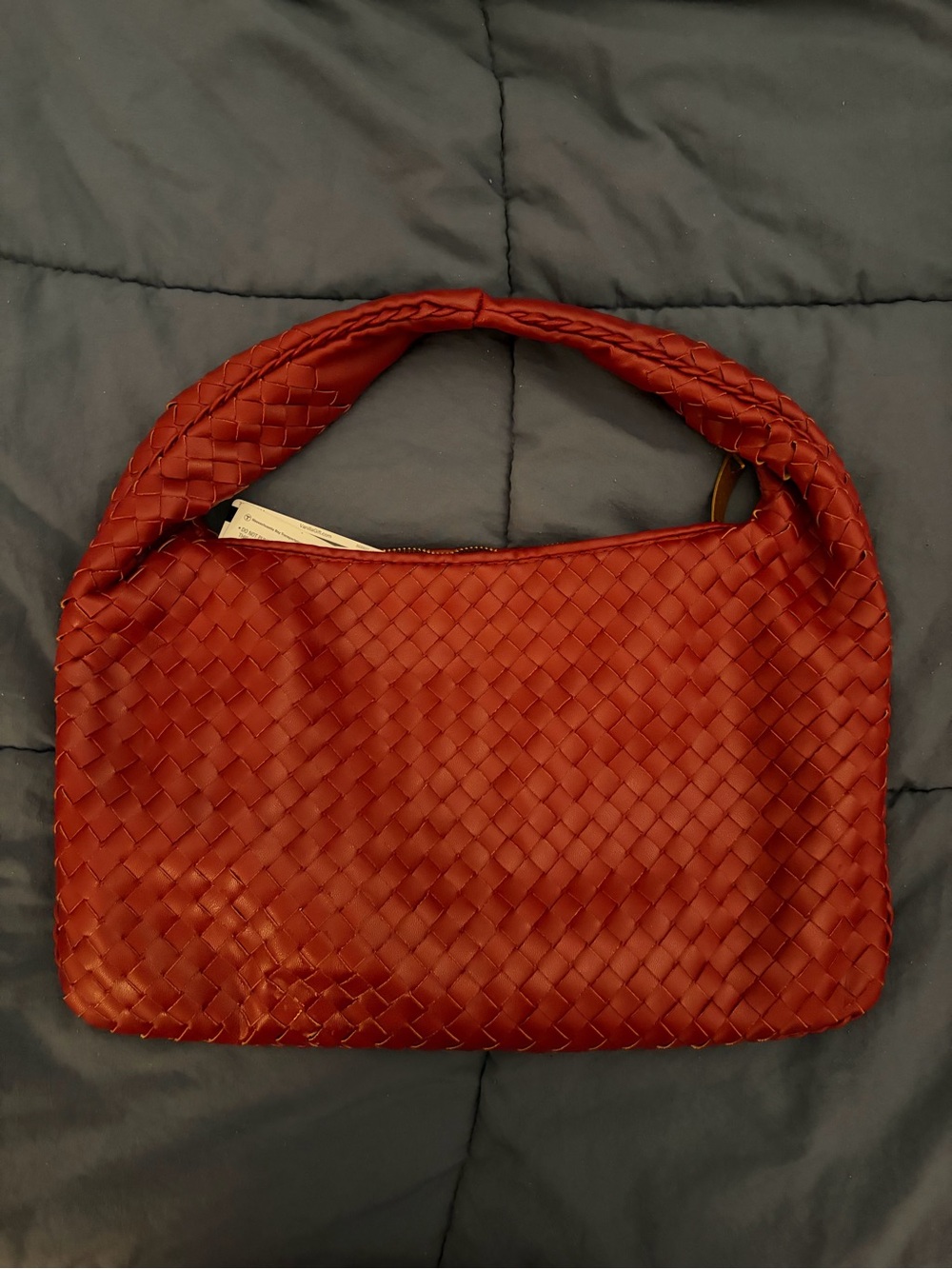 ON HOLD - Bottega Venetta Hobo Bag Red - Picture 2 of 6